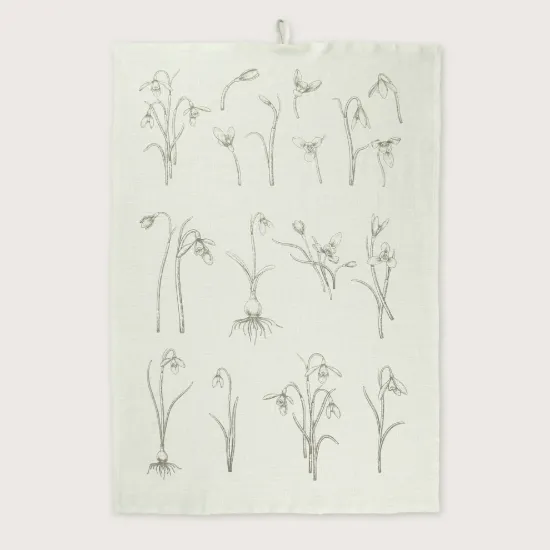 Bild von Geschirrtuch GALANTHUS/lg