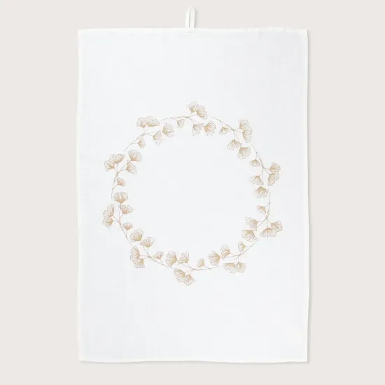 Bild von Geschirrtuch GINKGOWREATH