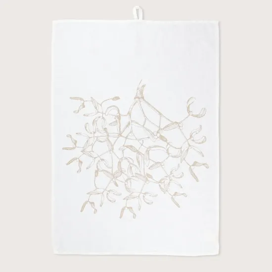 Bild von Geschirrtuch MISTLETOE/w