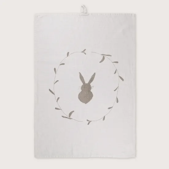 Bild von Geschirrtuch RABBITWREATH/ch
