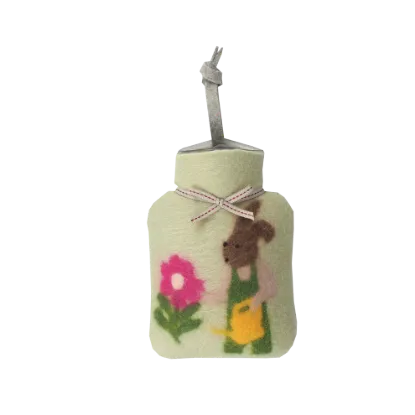 Bild von Hase mit Blume