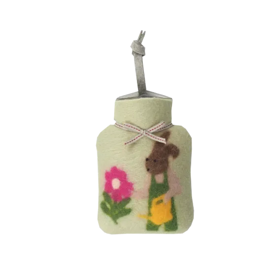 Bild von Hase mit Blume