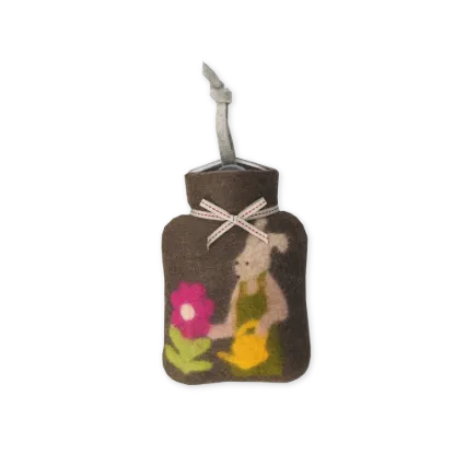 Bild von Hase mit Blume
