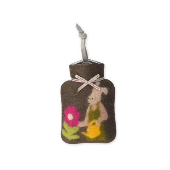 Bild von Hase mit Blume