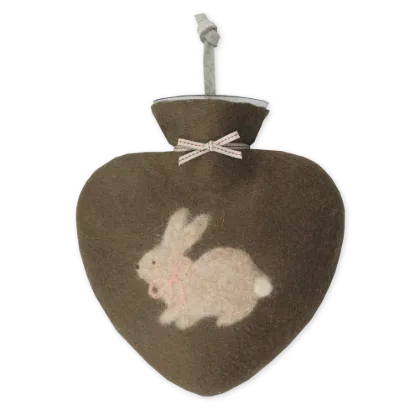 Bild von Hase mit Schleife
