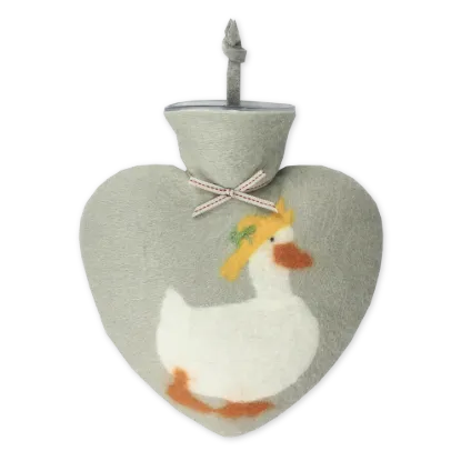 Bild von Gans mit schleife