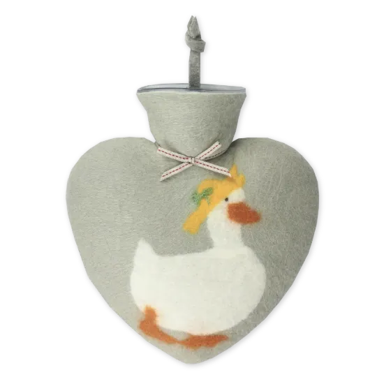 Bild von Gans mit schleife
