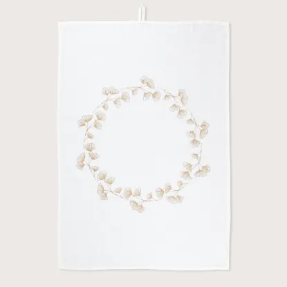 Bild von Geschirrtuch GINKGOWREATH