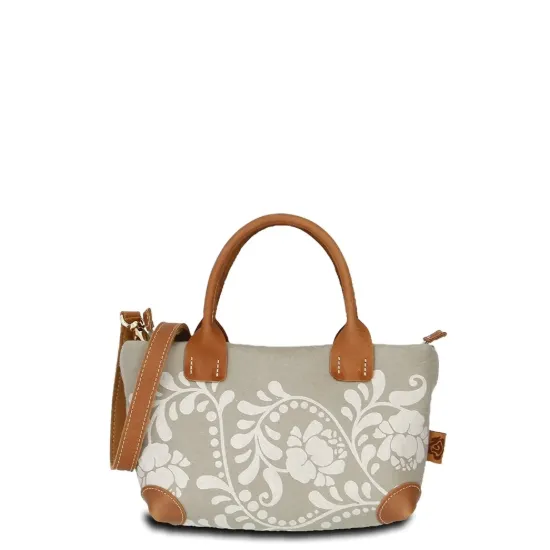 Bild von Hand-Umhängetasche SWANY XS - Filz-Leder 22 x 16 x 9 cm