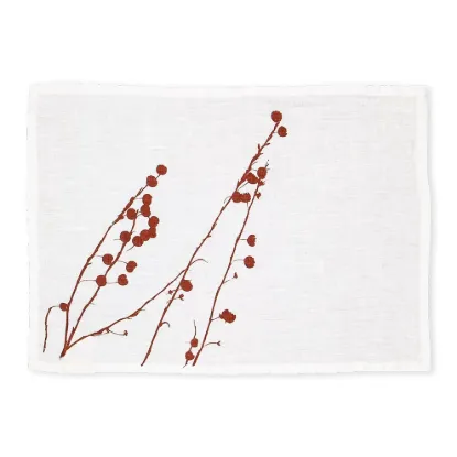 Bild von Tischset Winterflora (2er Set)