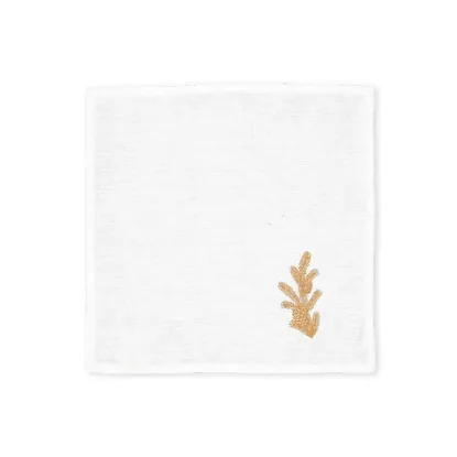 Bild von Serviette Warmes Gold
