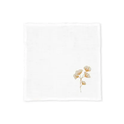 Bild von Serviette Warmes Gold