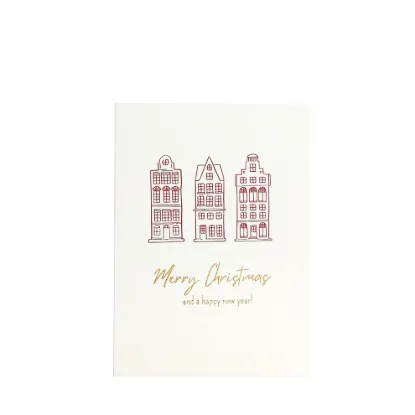 Bild von Grüßkarte CARD-XMASHOME-DIN-B6