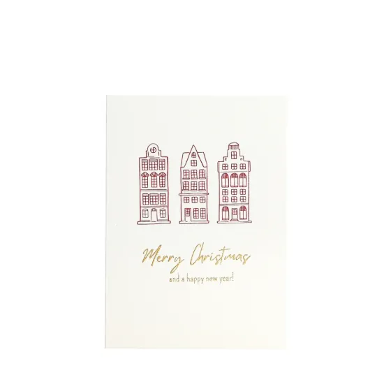 Bild von Grüßkarte CARD-XMASHOME-DIN-B6
