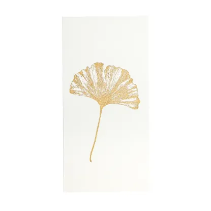 Bild von Grüßkarte CARD-GOLDENGINKGO-DIN-lang