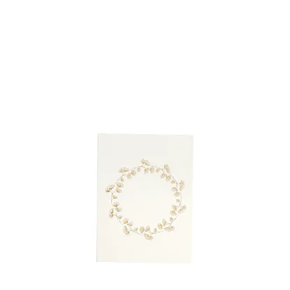 Bild von Grüßkarte CARD-GINKGOWREATH-small