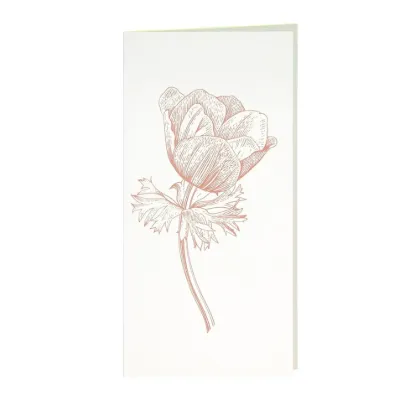 Bild von Grüßkarte CARD-ANEMONE-DIN-lang (10,5 x 21)