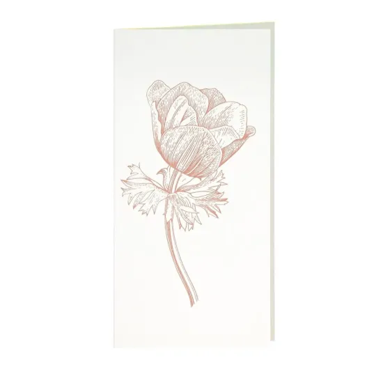 Bild von Grüßkarte CARD-ANEMONE-DIN-lang (10,5 x 21)