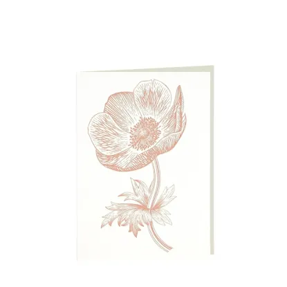 Bild von Grüßkarte CARD-ANEMONE-DIN-B6 (12,5 x 17,6 )
