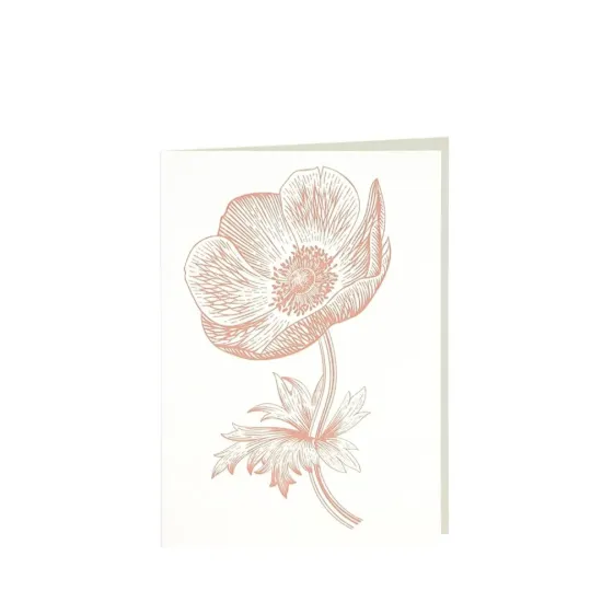 Bild von Grüßkarte CARD-ANEMONE-DIN-B6 (12,5 x 17,6 )
