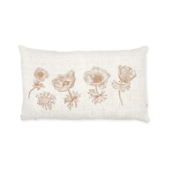 Bild von Leinenkissen ANCUSP-ANEMONE (50 x 30)