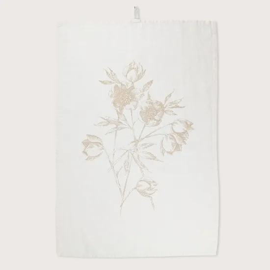 Bild von Geschirrtuch HELLEBORUS