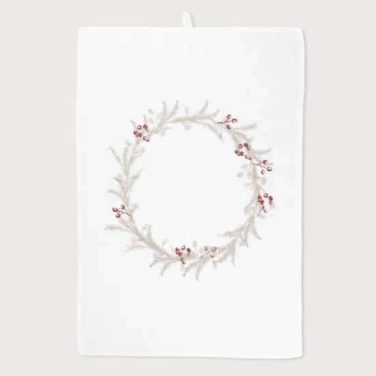 Bild von Geschirrtuch SPRUCEBERRY Weiss
